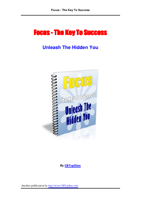 Focus - The Key To Success.pdf